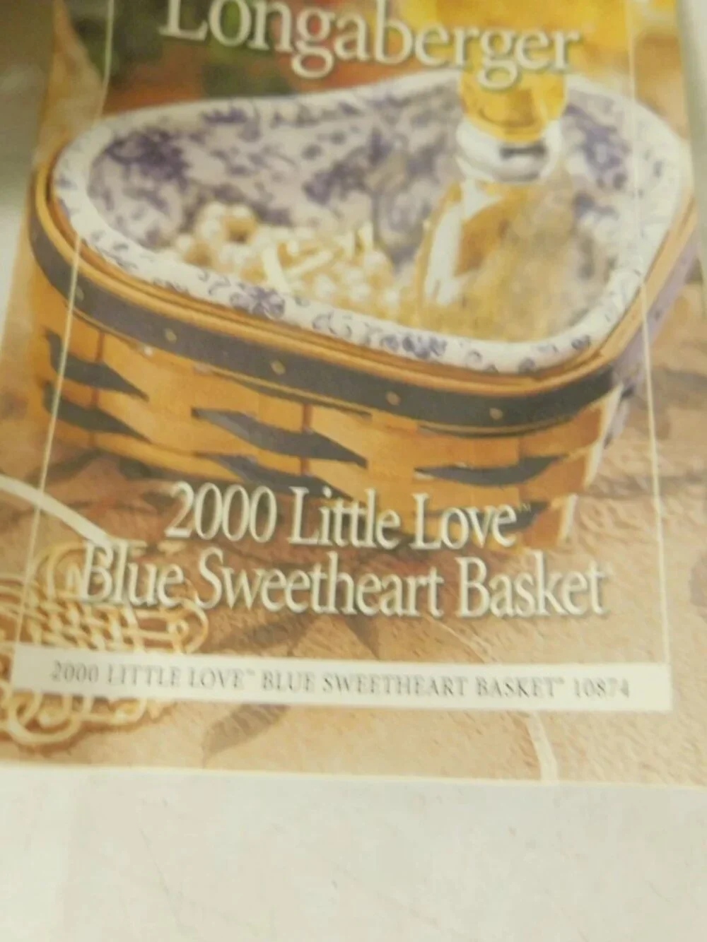 *** Longaberger Little Love Sweetheart Basket & Mini Heart Dish & Candle Set ***